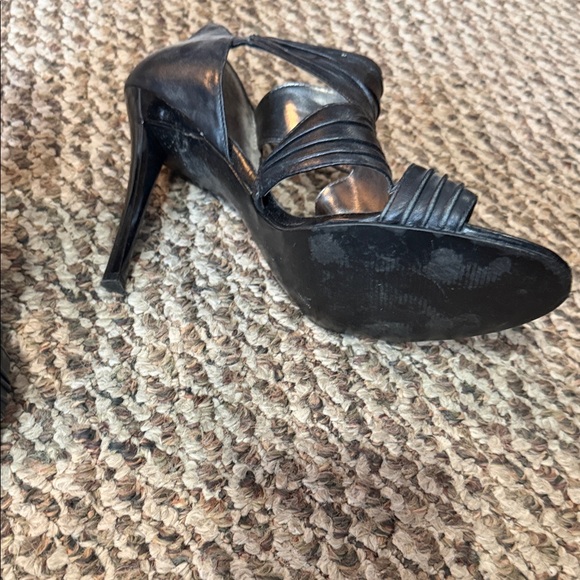 Guess Black Strappy Heels - Picture 3 of 3